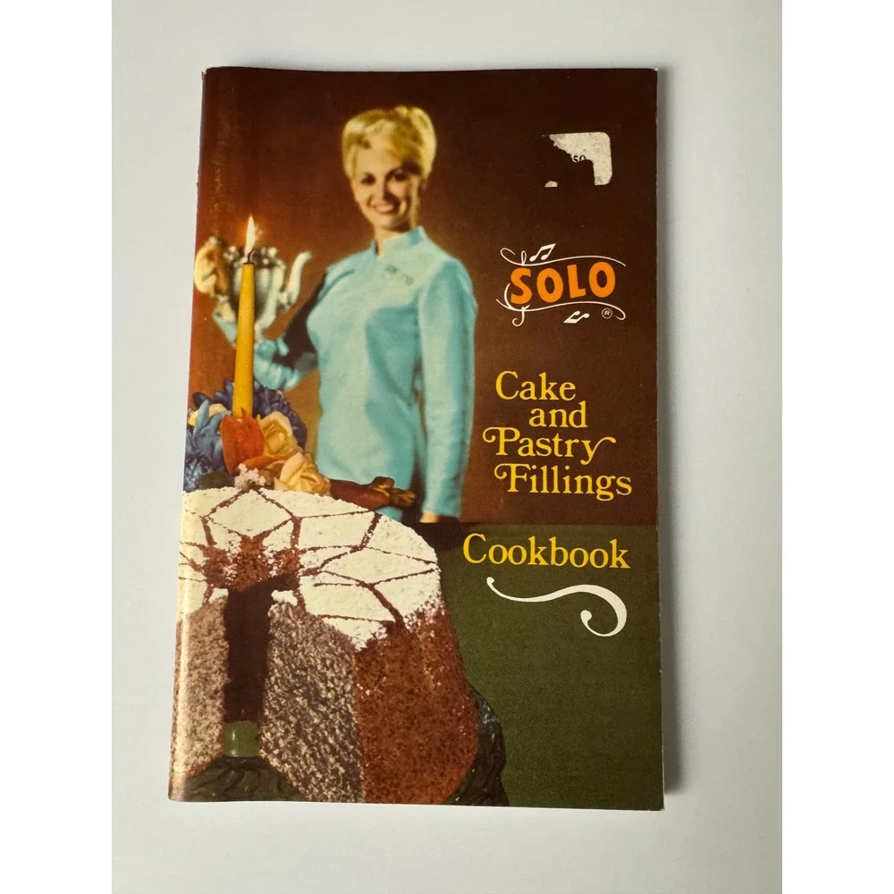 Vintage Solo Cake and Pastry Fillings Cookbook Loretta‎ Powers Sokol & Company